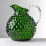 2.4-litre green acrylic jug, ‘Sister Rosetta’, by Mario Luca Giusti