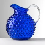 2.4-litre blue acrylic jug, ‘Sister Rosetta’, by Mario Luca Giusti