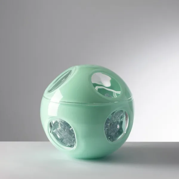 Sputnik aquamarine spherical ice cube tray by Mario Luca Giusti