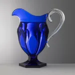 Roberta 1.2-litre blue acrylic jug by Mario Luca Giusti