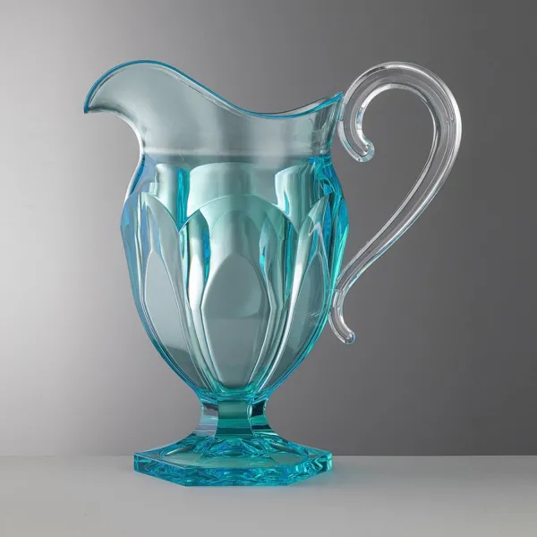 1.2-litre turquoise acrylic jug, ‘Roberta’ by Mario Luca Giusti