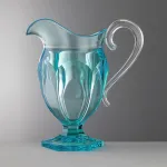 1.2-litre turquoise acrylic jug, ‘Roberta’ by Mario Luca Giusti
