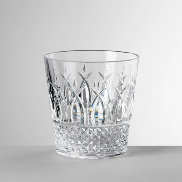 Set 6 bicchieri acqua trasparenti in acrilico Italia by Mario Luca Giusti