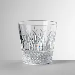 Set of 6 clear acrylic water glasses, made in Italy by Mario Luca Giusti