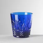 Set 6 bicchieri acqua blu in acrilico Italia by Mario Luca Giusti