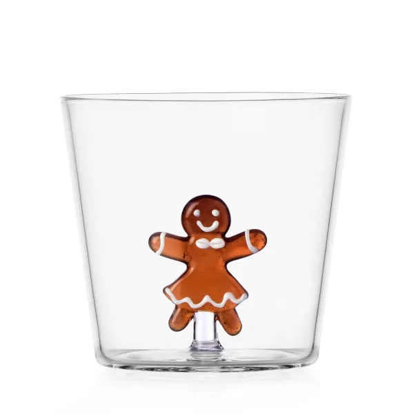 Tumbler Mrs. Gingerbread Set 2 Christmas Tales Glasses Ichendorf