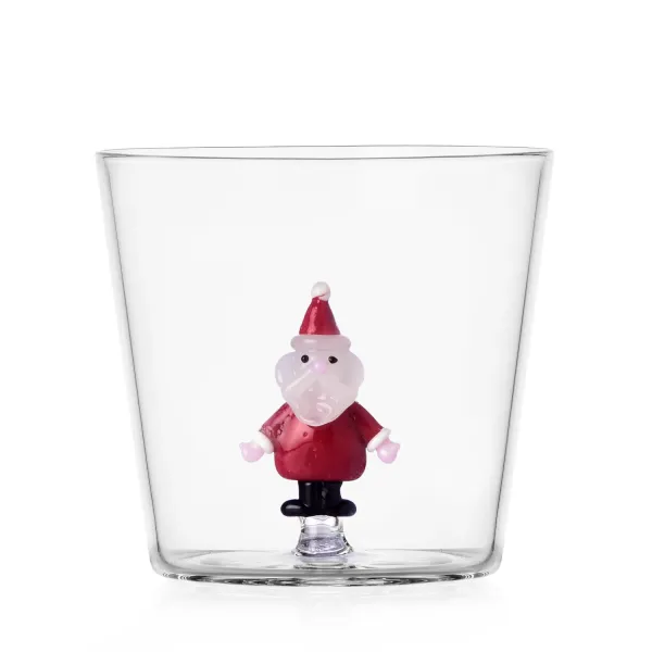 Santa Claus Tumbler Set of 2 Glasses Christmas Tales Ichendorf