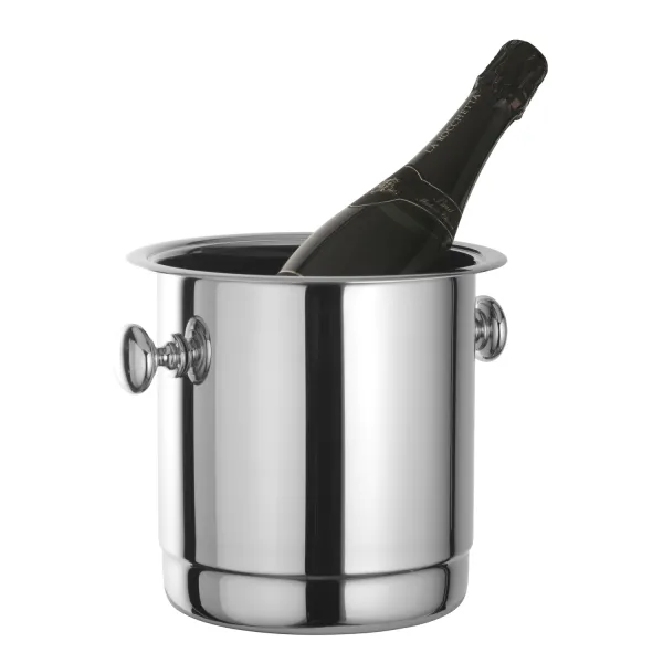 Pitagora stainless steel champagne bucket by Pintinox