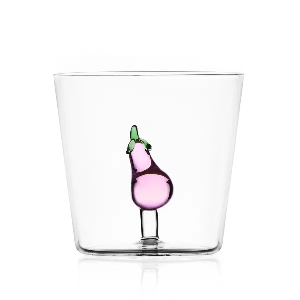 Ichendorf Vegetables Eggplant Set of 2 Tumblers