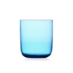 Riga' set 6 Bicchieri Tumbler in vetro Azzurro di Ichendorf