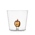 Tumbler Mezza Mela Set 2 Bicchieri Tumbler Fruits and Flowers di Ichendorf