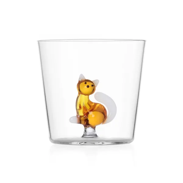 Set of 6 Tabby Cats Glasses by Ichendorf Milano