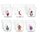Christmas Tales Set 12 bicchieri Tumbler Natale di Ichendorf