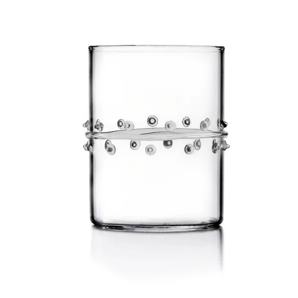 Decò set 6 Bicchieri Tumbler in vetro con Decori Assortiti di Ichendorf