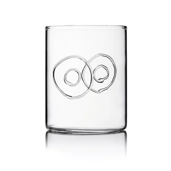 Decò set 6 Bicchieri Tumbler in vetro con Decori Assortiti di Ichendorf