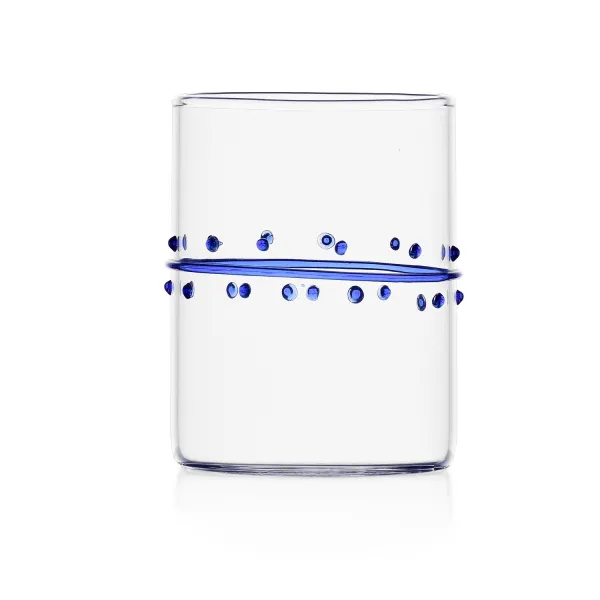 Decò Arlecchino set 6 Bicchieri Tumbler in vetro con Decori Assortiti di Ichendorf