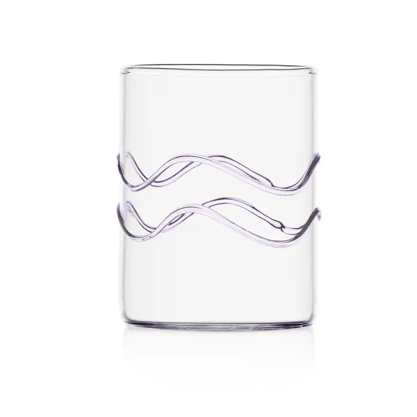 Decò Arlecchino set 6 Bicchieri Tumbler in vetro con Decori Assortiti di Ichendorf