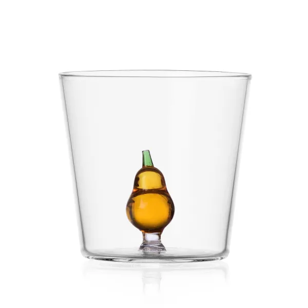 Tumbler Pera Set 2 Bicchieri Tumbler Fruits and Flowers di Ichendorf
