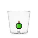 Tumbler Mela Verde Set 2 Bicchieri Tumbler Fruits and Flowers di Ichendorf