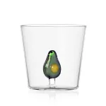 Avocado Tumbler Set of 2 Fruits and Flowers Tumblers by Ichendorf