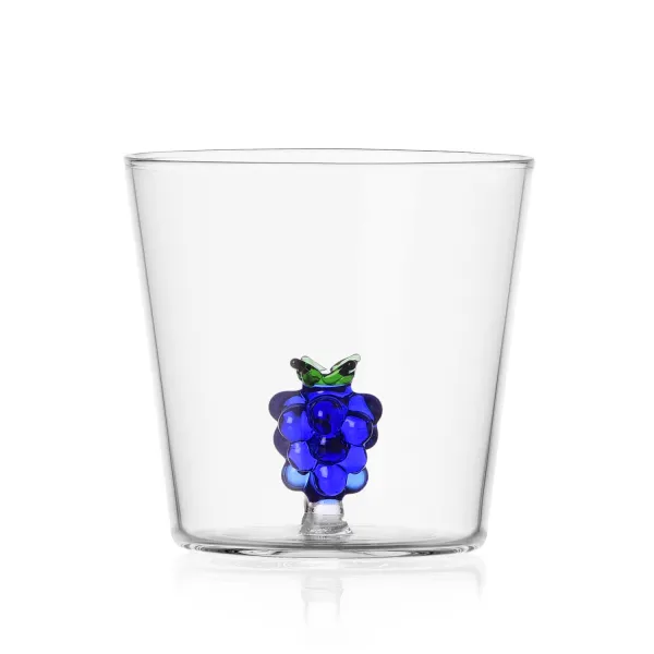 Tumbler Uva Set 2 Bicchieri Tumbler Fruits and Flowers di Ichendorf