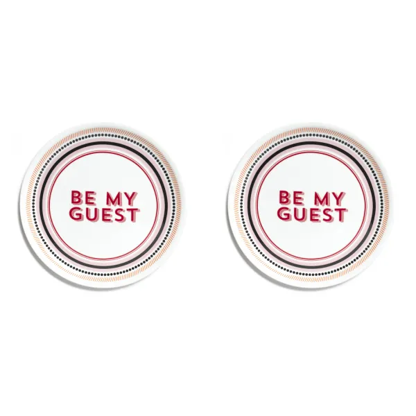Be My Guest Piatto Pizza Con Scritta 32cm Bitossi Home