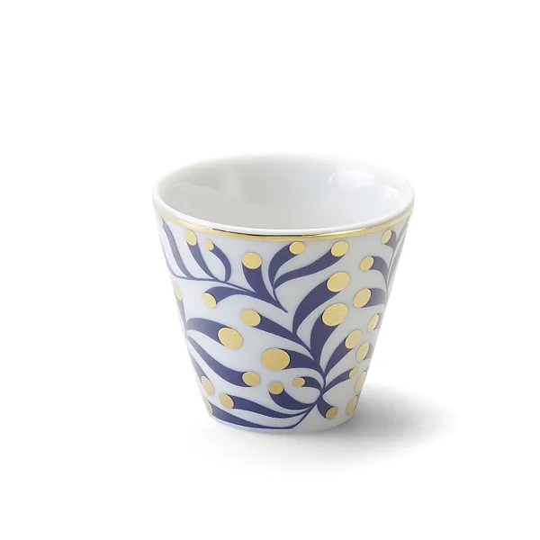 Set of 8 Abracadabra Porcelain Tumblers with Gold Details by Bitossi Home