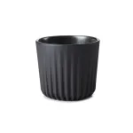 Pekoë Black Ceramic Mug 8cl by Revol