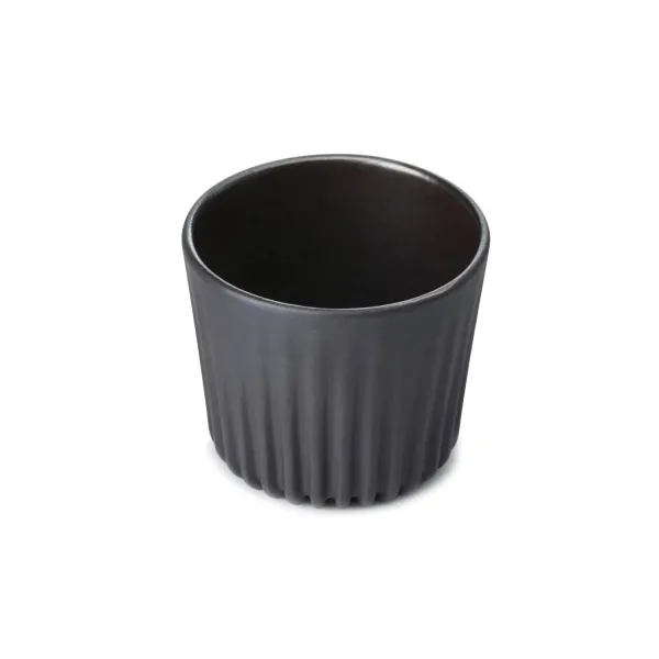 Pekoë Black Ceramic Mug 8cl by Revol