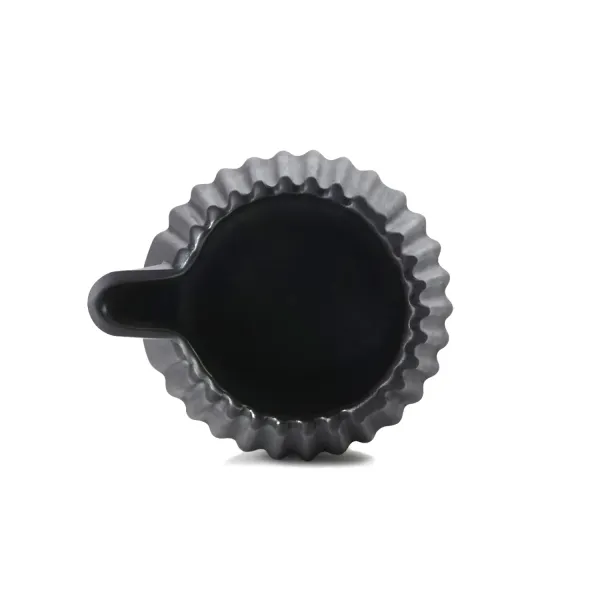Pekoë Black Ceramic Milk Jug 10cl by Revol