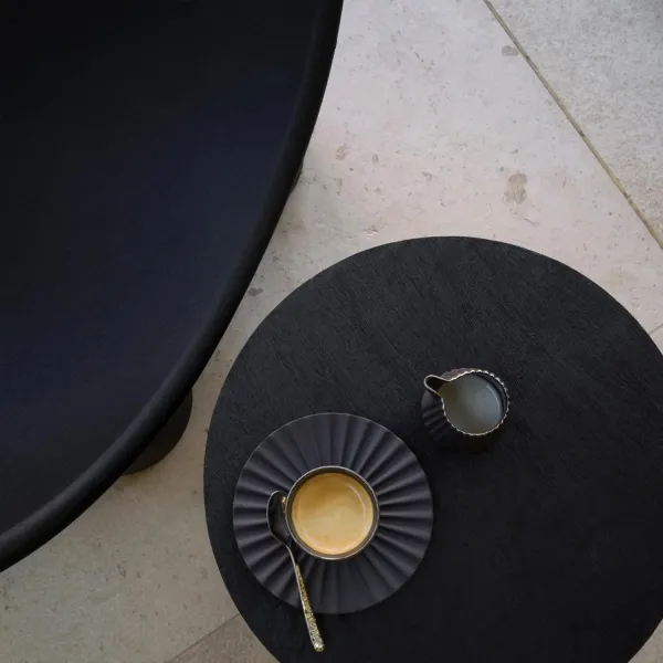 Pekoë Black Ceramic Milk Jug 10cl by Revol