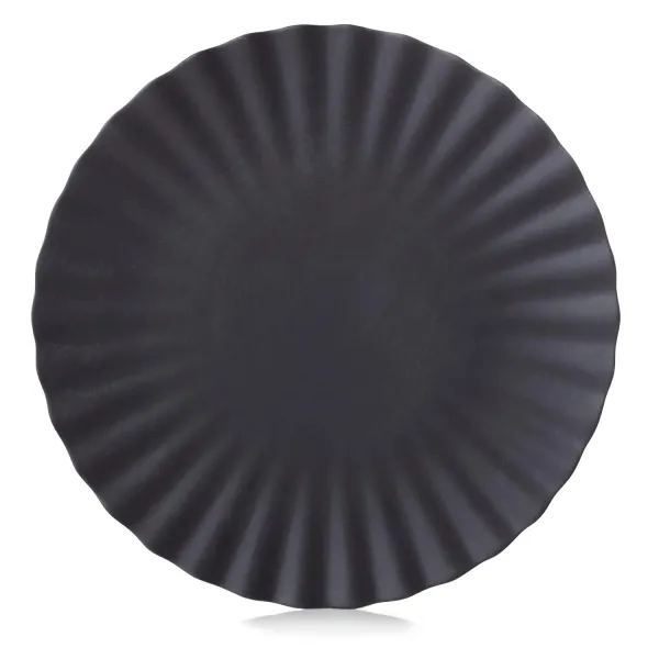 Pekoë Piatto Ceramica Nera 21cm by Revol
