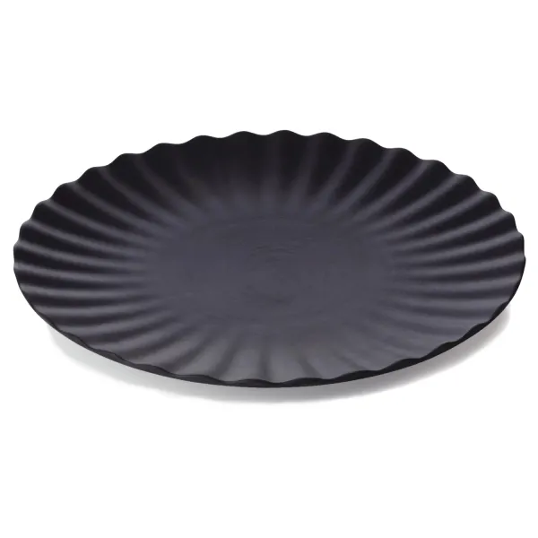 Pekoë Piatto Ceramica Nera 21cm by Revol