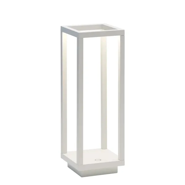 Zafferano Home – White Rechargeable Table Lamp