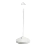 Zafferano Pina – Lampada da Tavolo Ricaricabile Lampes-à-porter Bianca