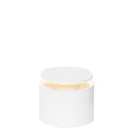Zafferano Push-Up Lampes à Porter Portable and Rechargeable Table Lamp, White