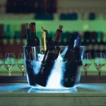 Secchiello professionale in acrilico con led Set Tonic Ice Bowl by Italesse
