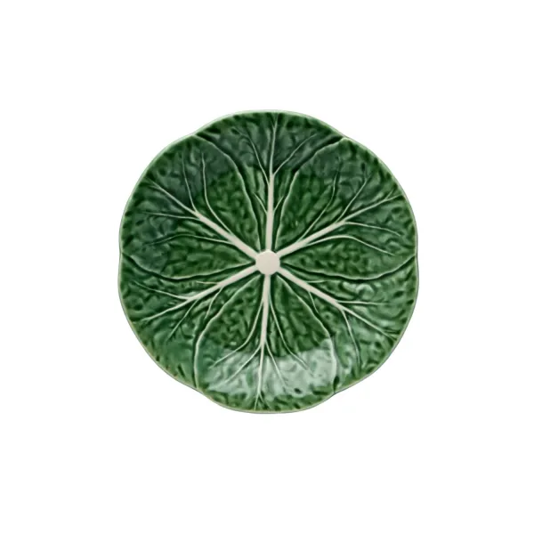 Bordallo Pinheiro Piatto frutta verde a forma di cavolo 19 cm