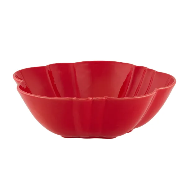 Bordallo Pinheiro insalatiera rossa a forma di pomodoro 28 cm
