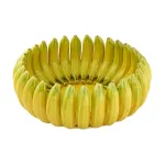 Bordallo Pinheiro 38 cm Madeira Banana Centerpiece