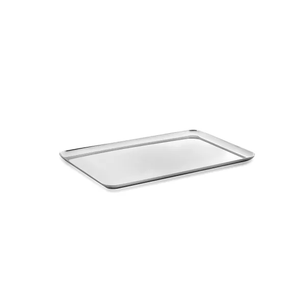 Vassoio rettangolare acciaio inox Stile by Mepra Pininfarina 37 x 24cm