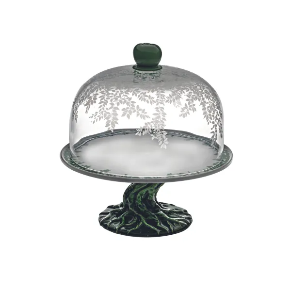 Pomum Alzata con Cupola porta torte Vista Alegre 38cm