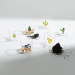 Desert Plants Collection: Glass Cactus Tumblers by Ichendorf Milano