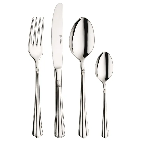 Set posate in acciaio lucido 24 pezzi Bernini by Pintinox