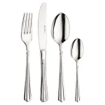 Bernini by Pintinox 24-piece polished stainless steel cutlery set