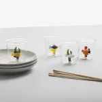 Collezione Marine Garden Bicchieri in vetro Ichendorf Milano