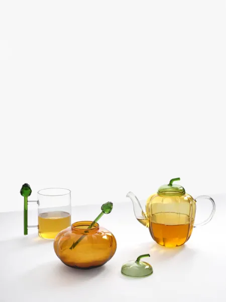 Set 6 Tazzine Caffè Con manico Verdura Vegetables Ichendorf