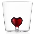 Cuore Rosso Tumbler Bicchiere in vetro Ichendorf