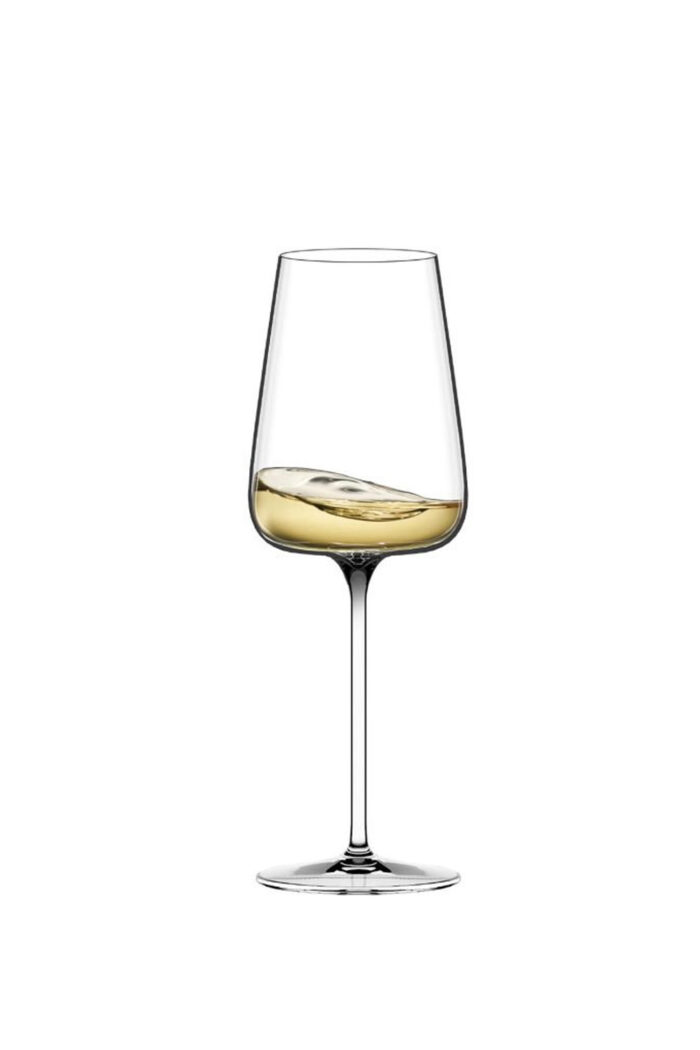 Etoilé Blanc Set 6 Calici Vino Bianco In Vetro Cristallino 570 Cc.