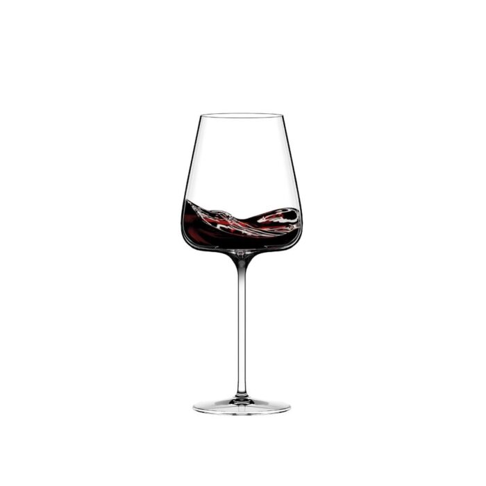 Etoilé Noir Set 6 Calici Vino In Vetro Cristallino 790 Cc.
